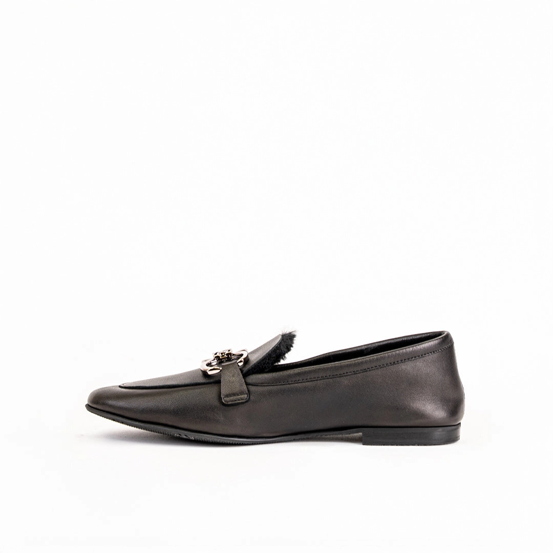 Anthropologie Loafers 9161 Casadei Loafers / Black