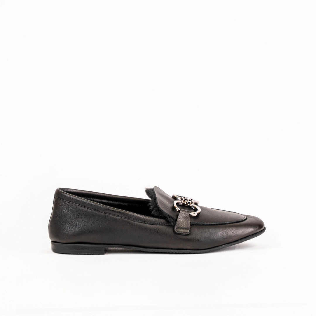 Schoolgirl Loafers 9161 Casadei Loafers / Black