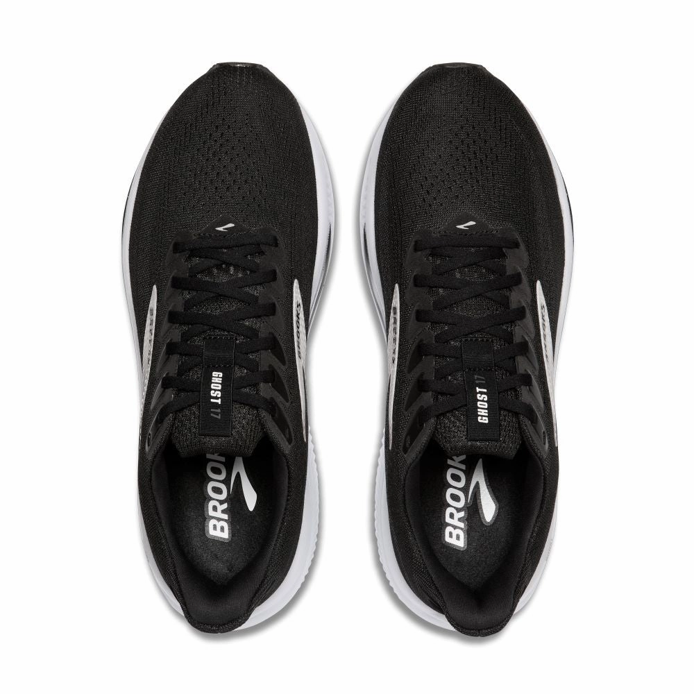 'Brooks' Men's Ghost 17 - Black / Grey / White Shop Running Shoes 
