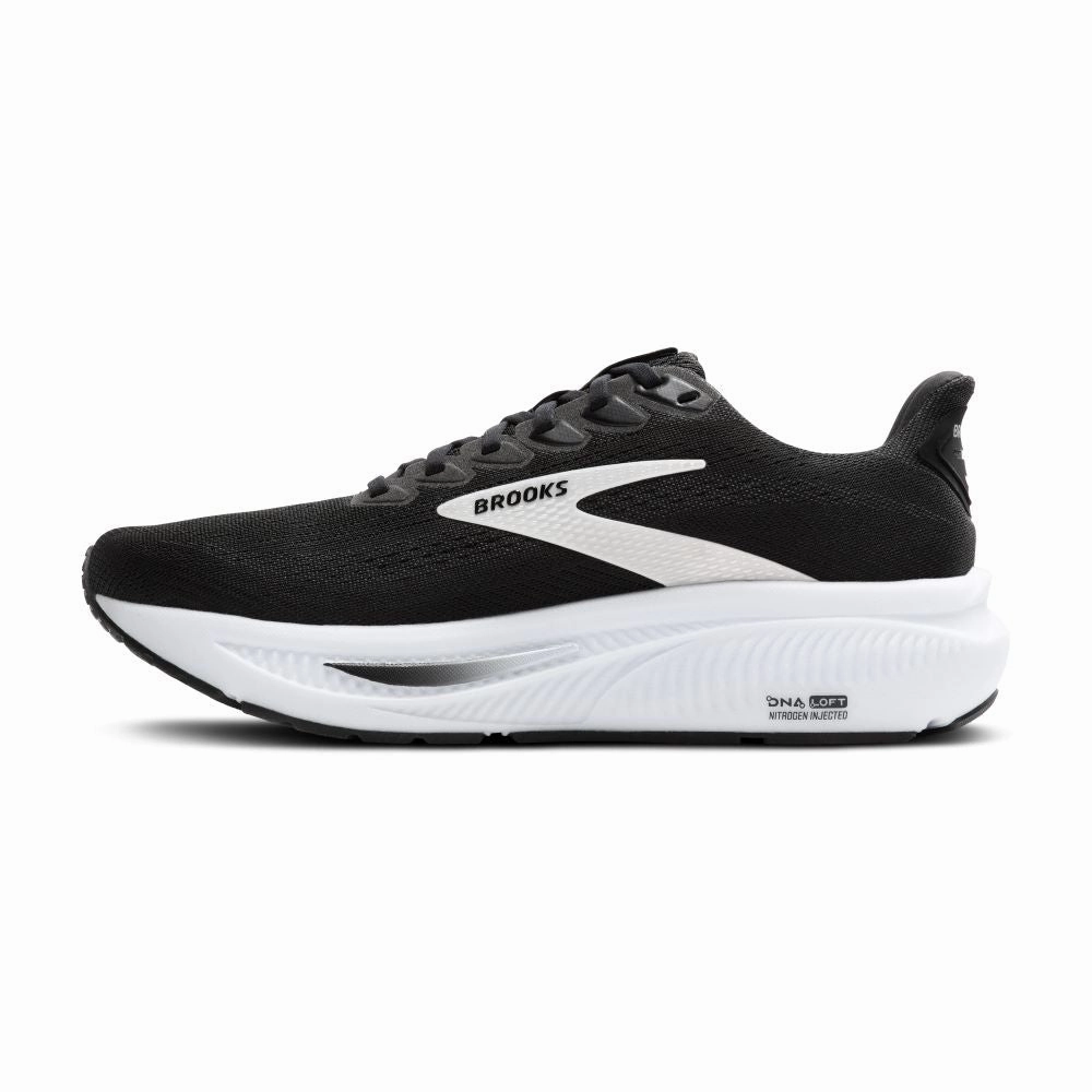 Shoes Run 'Brooks' Men's Ghost 17 - Black / Grey / White
