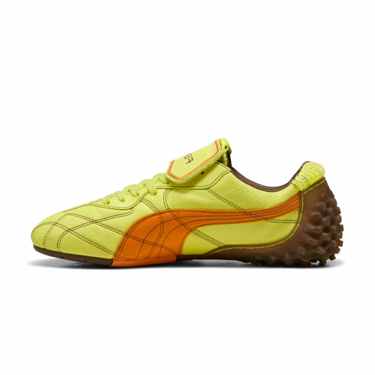   FENTY Avanti LS Stitched 'Lime Sheen Pumpkin Pie' Running Shoes Similar To Asics Novablast
