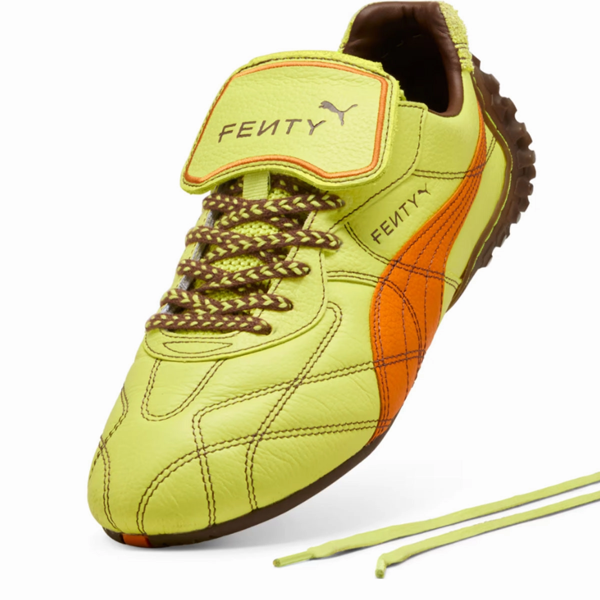   FENTY Avanti LS Stitched 'Lime Sheen Pumpkin Pie' Running Shoe Asics