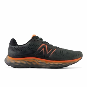 Best Track Running Shoes 'New Balance' Men's 520v8 Running Shoe - Black / Hot Marigold