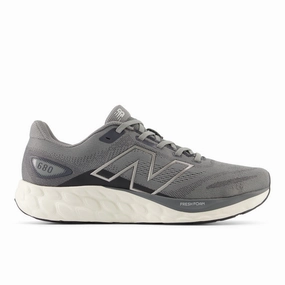 'New Balance' Men's Fresh Foam 680v7 - Harbor Grey Running Shoes Good For Bad Knees
