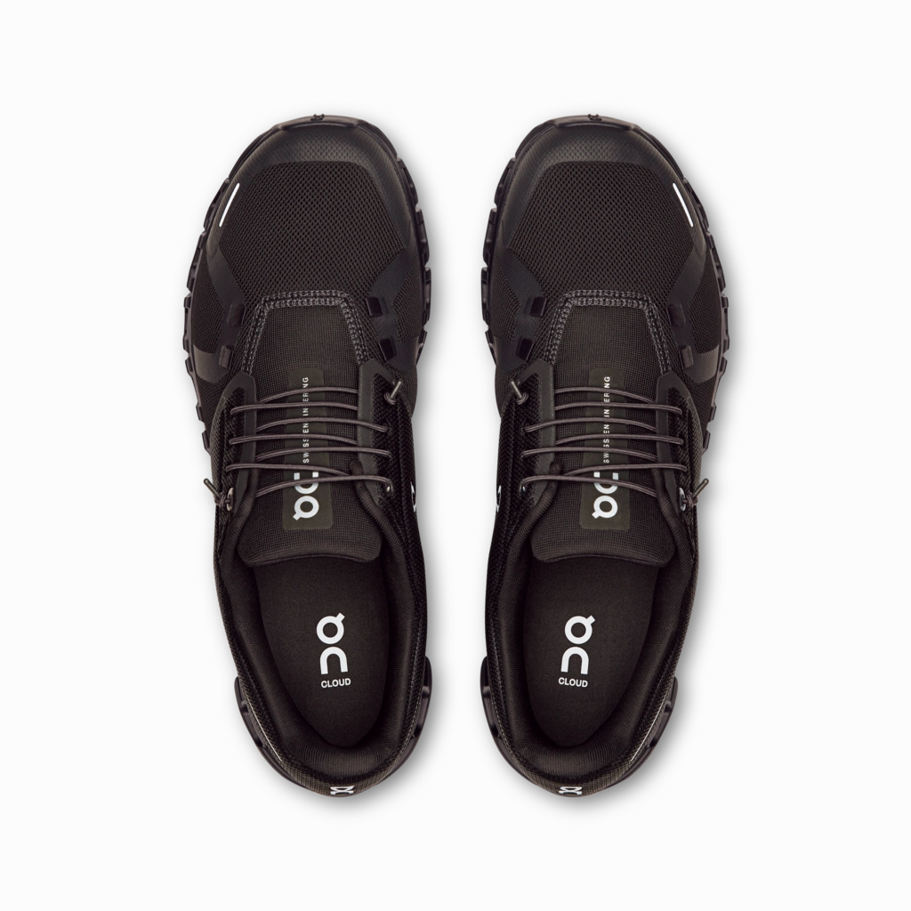 'On Running' Men's Cloud 6 - Black / Black 5 Finger Running Shoes