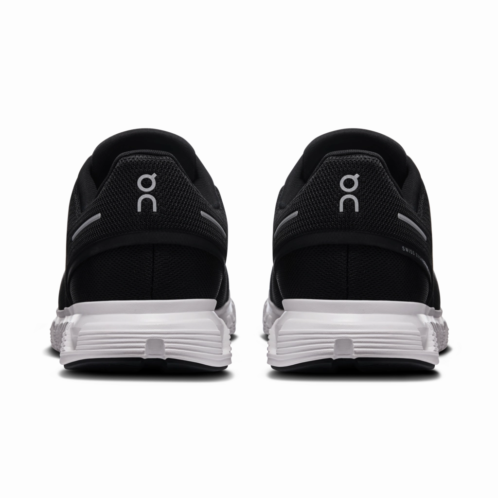 'On Running' Men's Cloud 6 - Black / White Running Shoes Lifespan