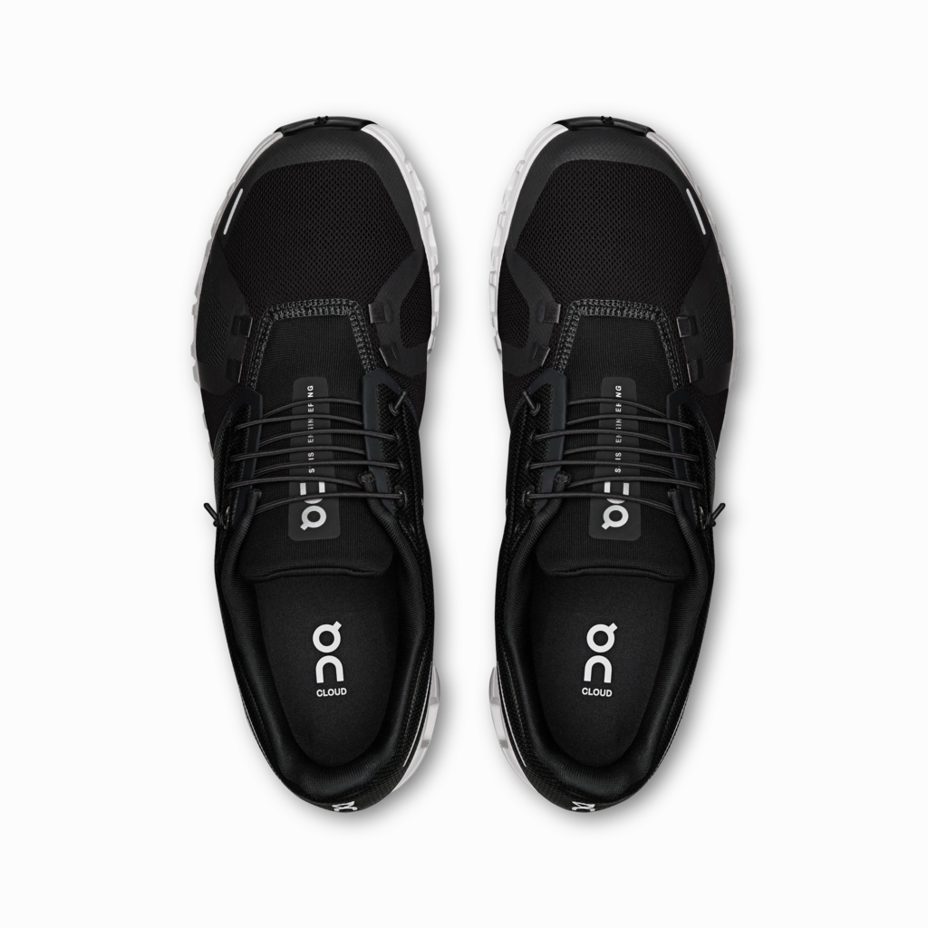 Running Shoes That Are Waterproof 'On Running' Men's Cloud 6 - Black / White