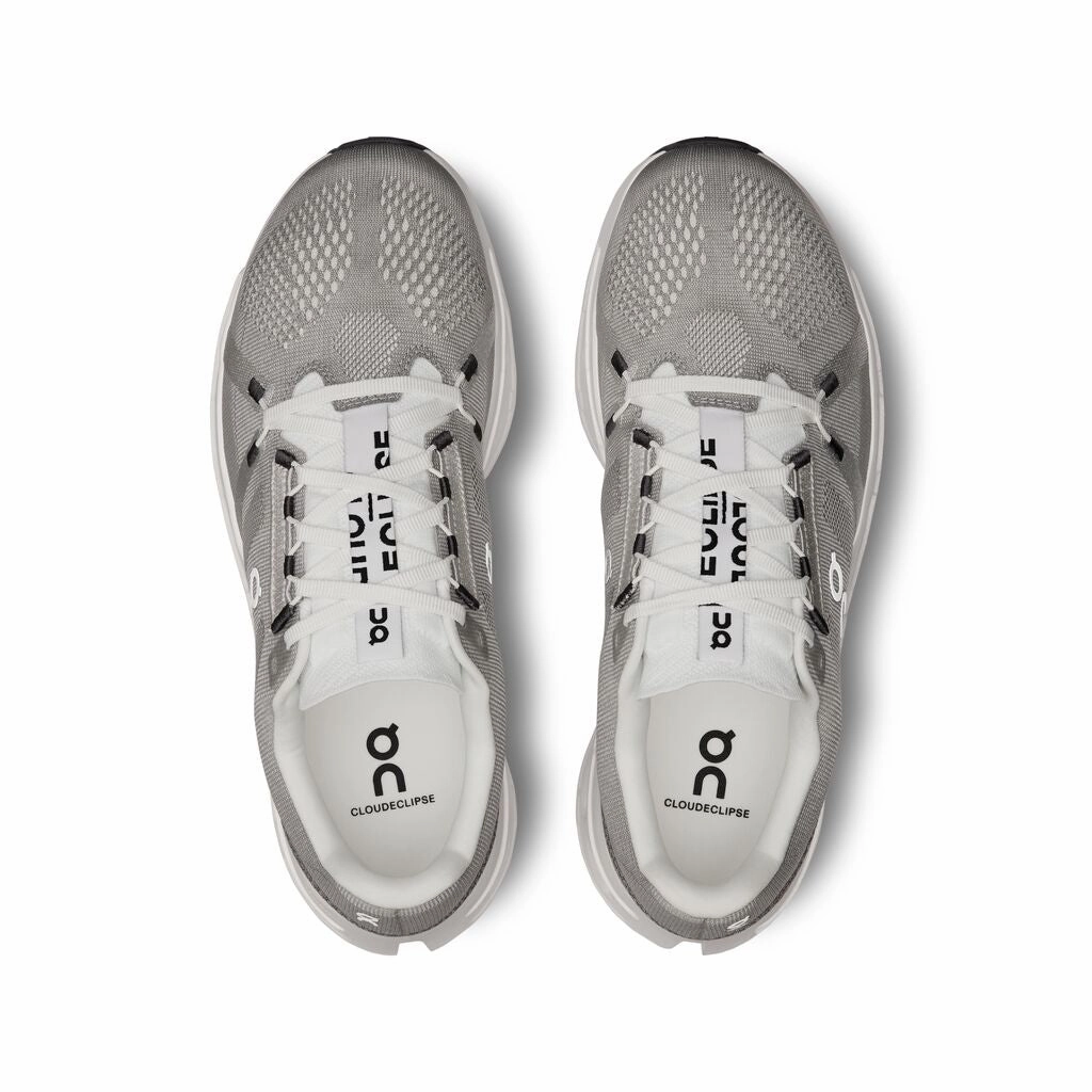 Running Shoes For Kids 'On Running' Men's Cloudeclipse - Alloy / White