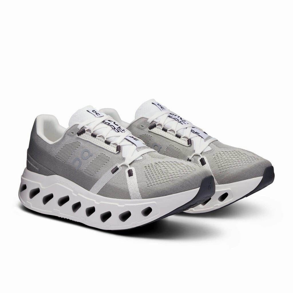 'On Running' Men's Cloudeclipse - Alloy / White Cloud Monster Running Shoes
