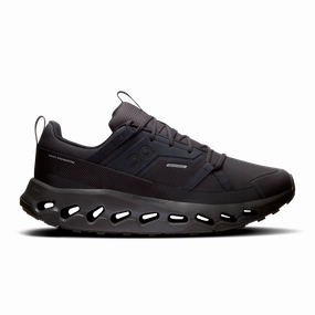 'On Running' Men's Cloudhorizon WP - Black / Black Running Shoes With Goretex