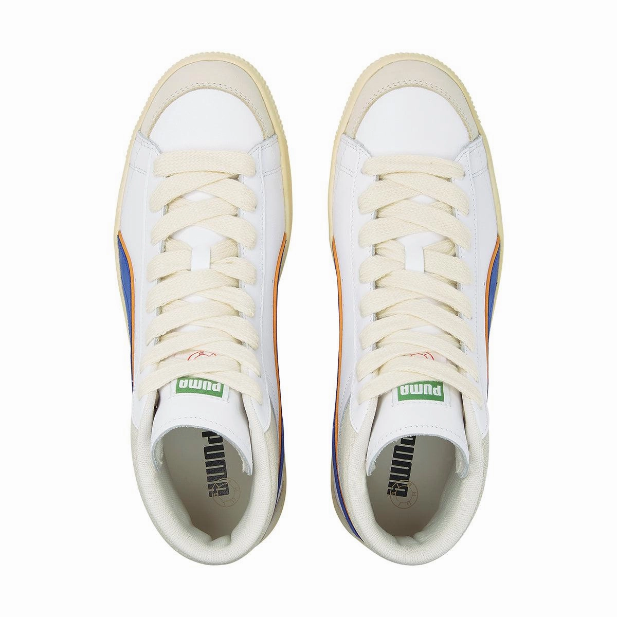   Rhuigi Clyde Mid Bball 'White Royal' Early 2000 Puma Shoes