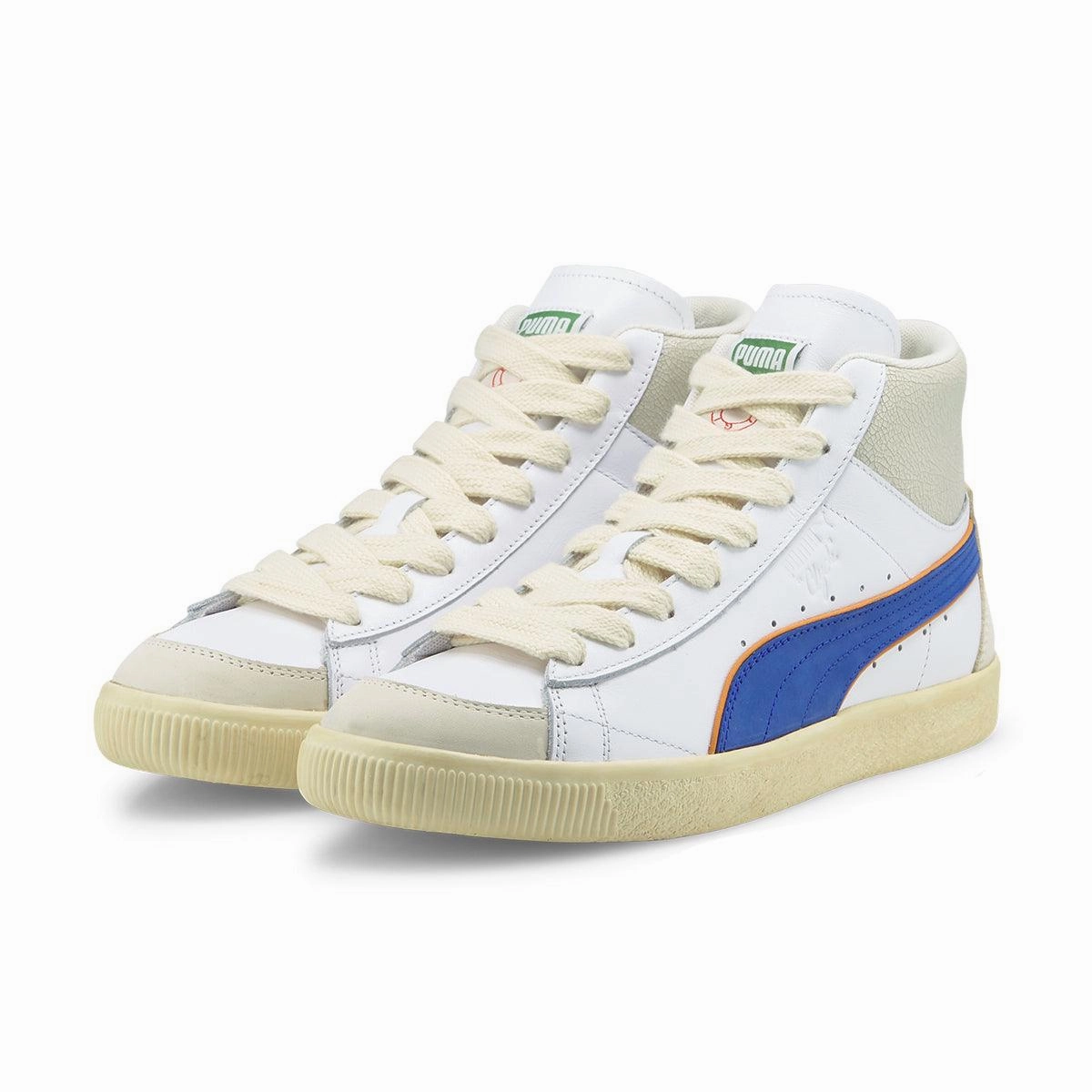   Rhuigi Clyde Mid Bball 'White Royal' Puma Magnus Shoes