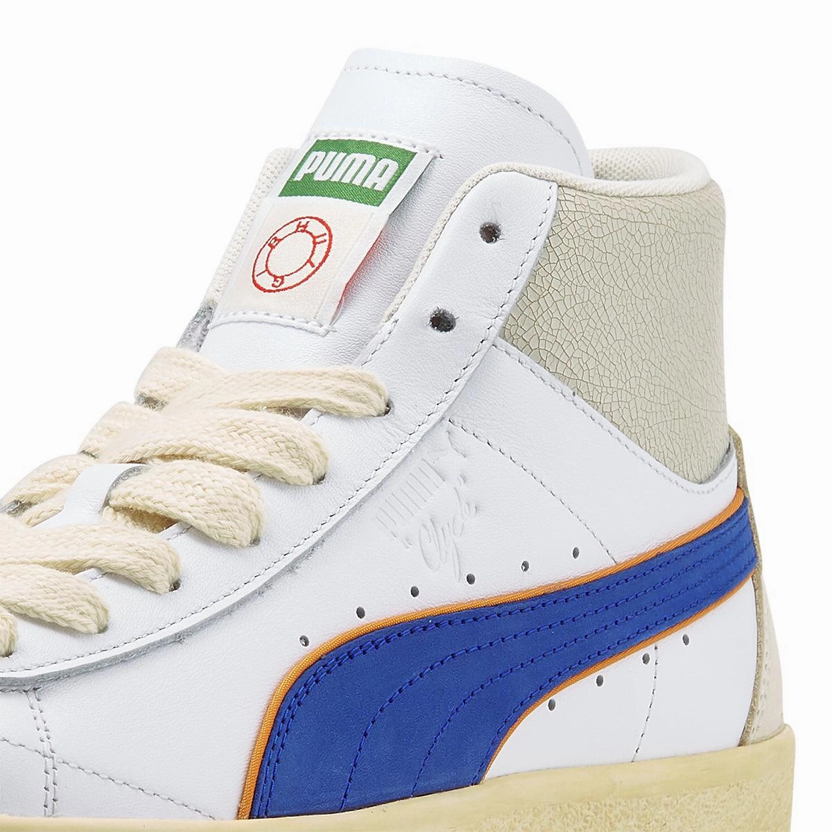   Rhuigi Clyde Mid Bball 'White Royal' Puma Shoes Virat Kohli Edition
