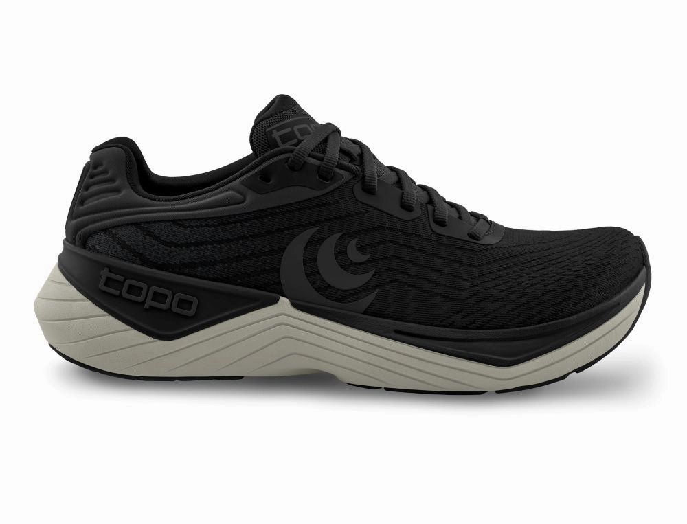On Cloud 2 Running Shoes 'Topo Athletic' Men's Ultrafly 5 - Black / Charcoal