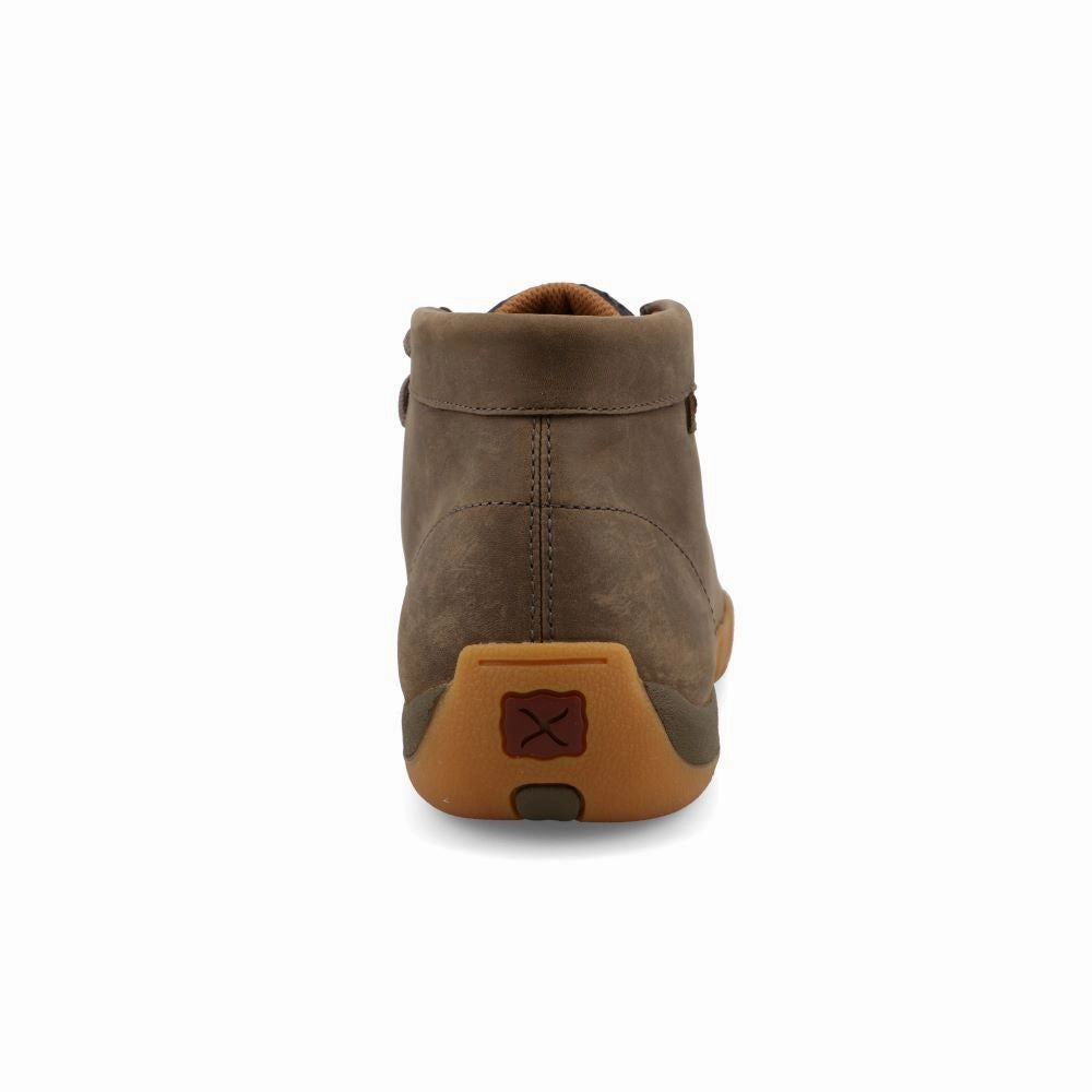 'Twisted X' Men's Chukka EH Comp Toe - Black / Shitake Laces For Running Shoes