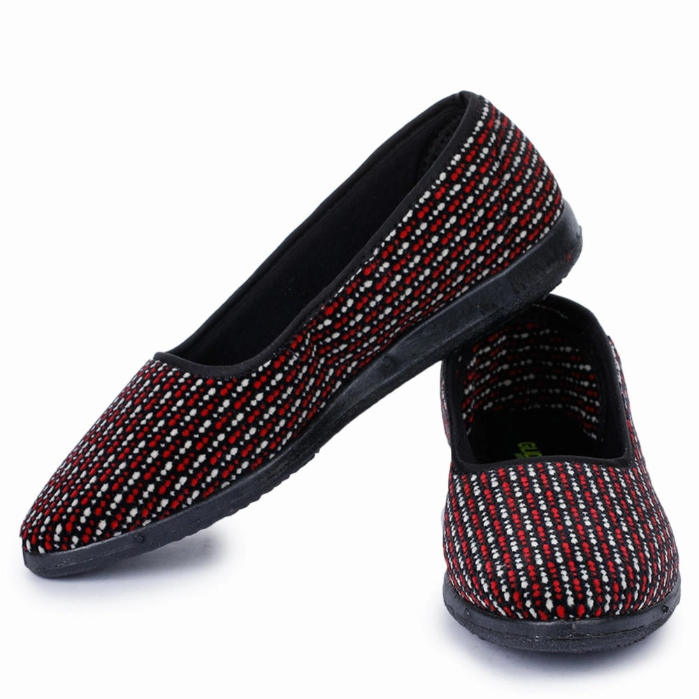 Minimal Casual Shoes A-HA Red Casual Ballerina Shoes For Women SPL.BELLY By Liberty