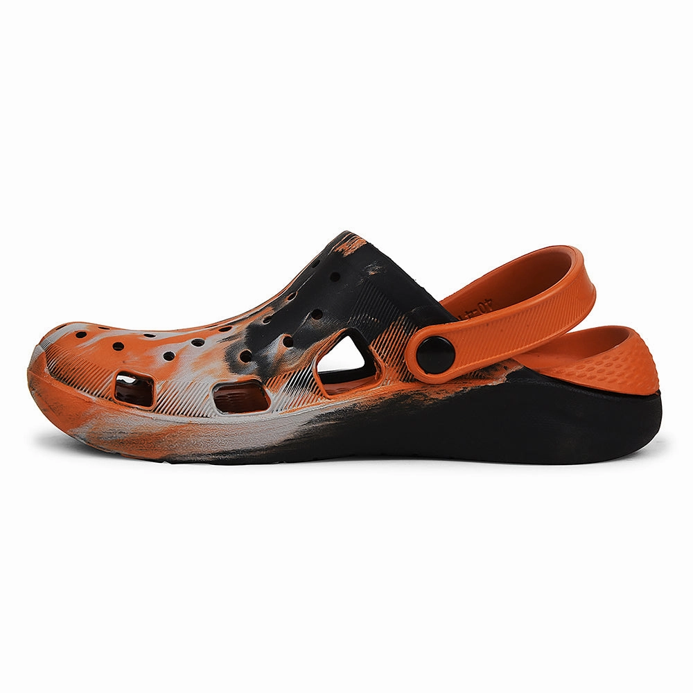 A-HA Tan Slingback Clogs For Men LPMXT-961E By Liberty Rhinestone Slide