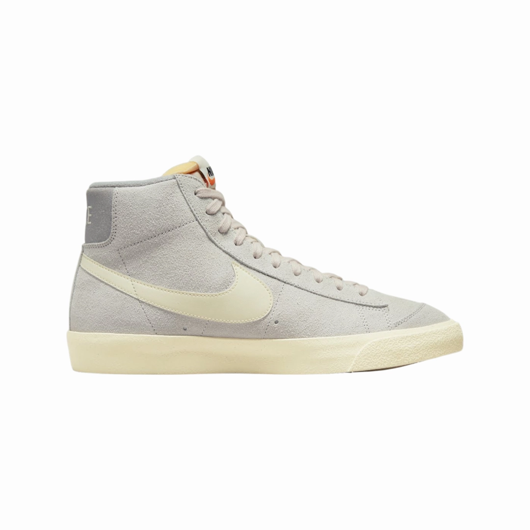 Nike Blazer Mid 77 Premium Vintage Light Bone Coconut Milk Medium Grey Most Breathable Asics Shoe