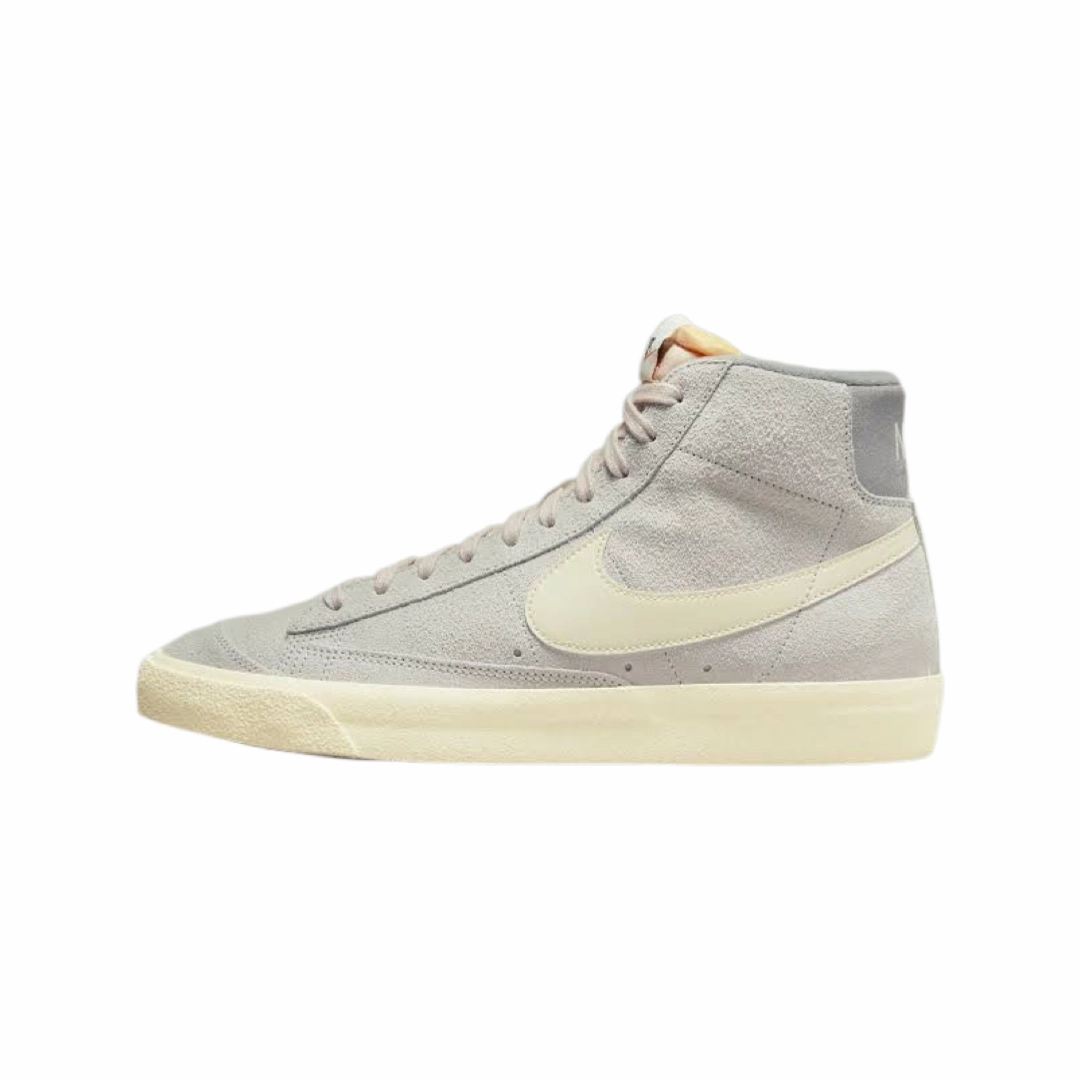 Nike Blazer Mid 77 Premium Vintage Light Bone Coconut Milk Medium Grey Asics Shoes For Heel Spurs