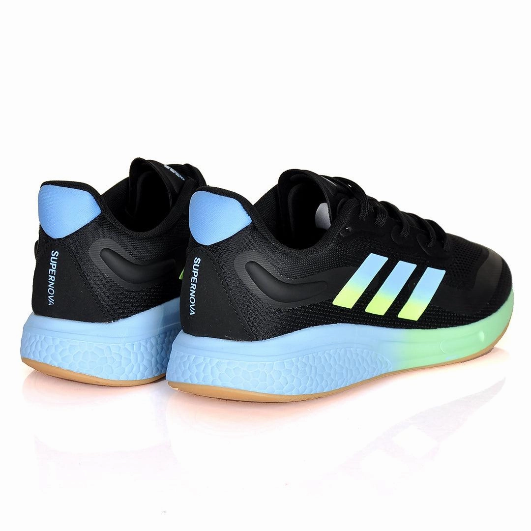 Most Expensive Basketball Sneakers AD Supernova Breathable Designed Sneakers- Black Lemon