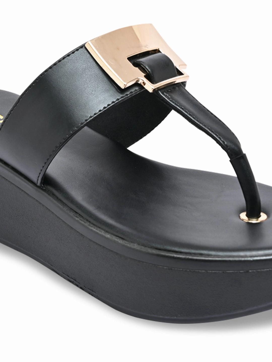 Rocia By Regal Black Women Casual Wedge Sandals Casual Dress Shoes Deals