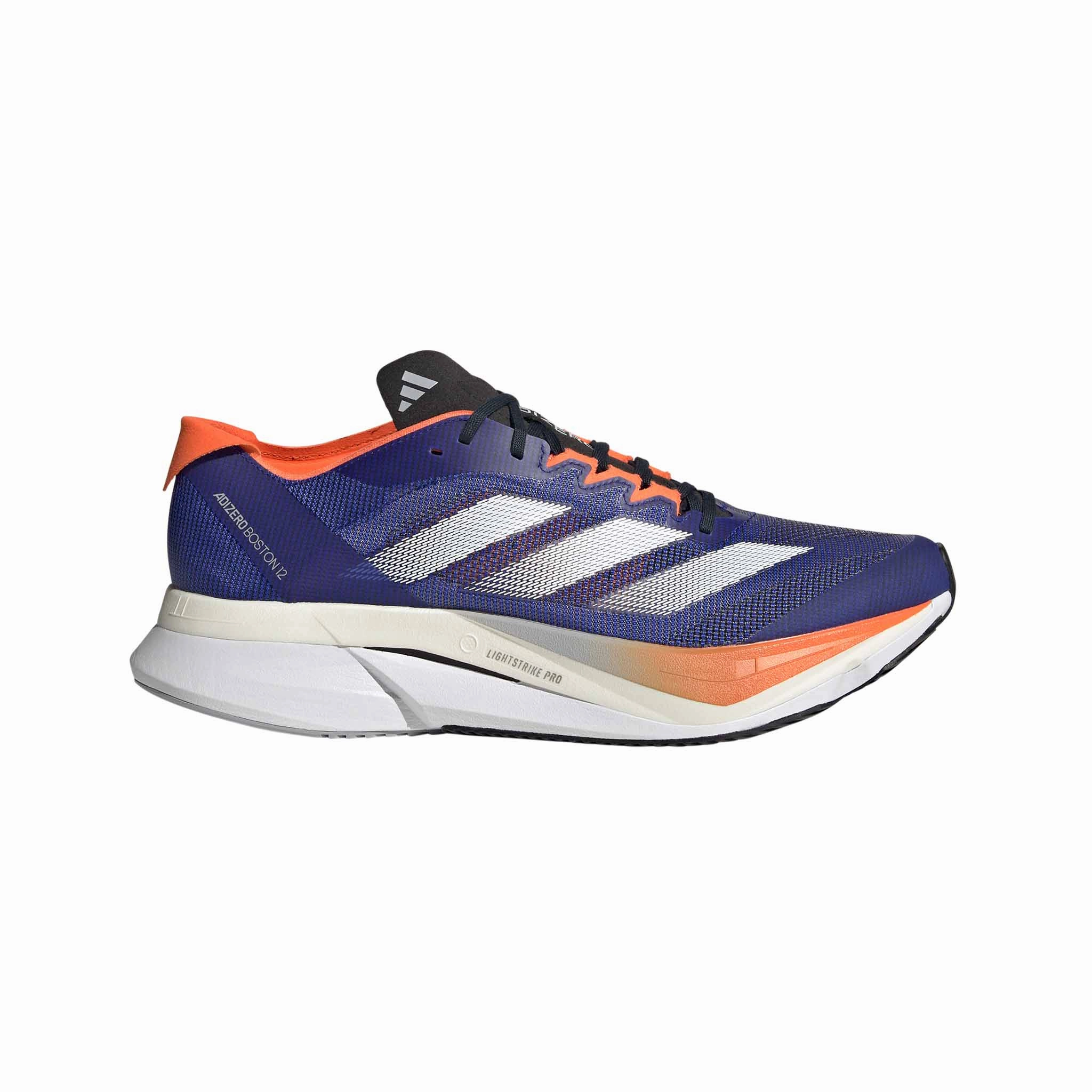 Adidas Shoe Sole adidas | Men's Adizero Boston 12 Running Shoes - Lucid Blue