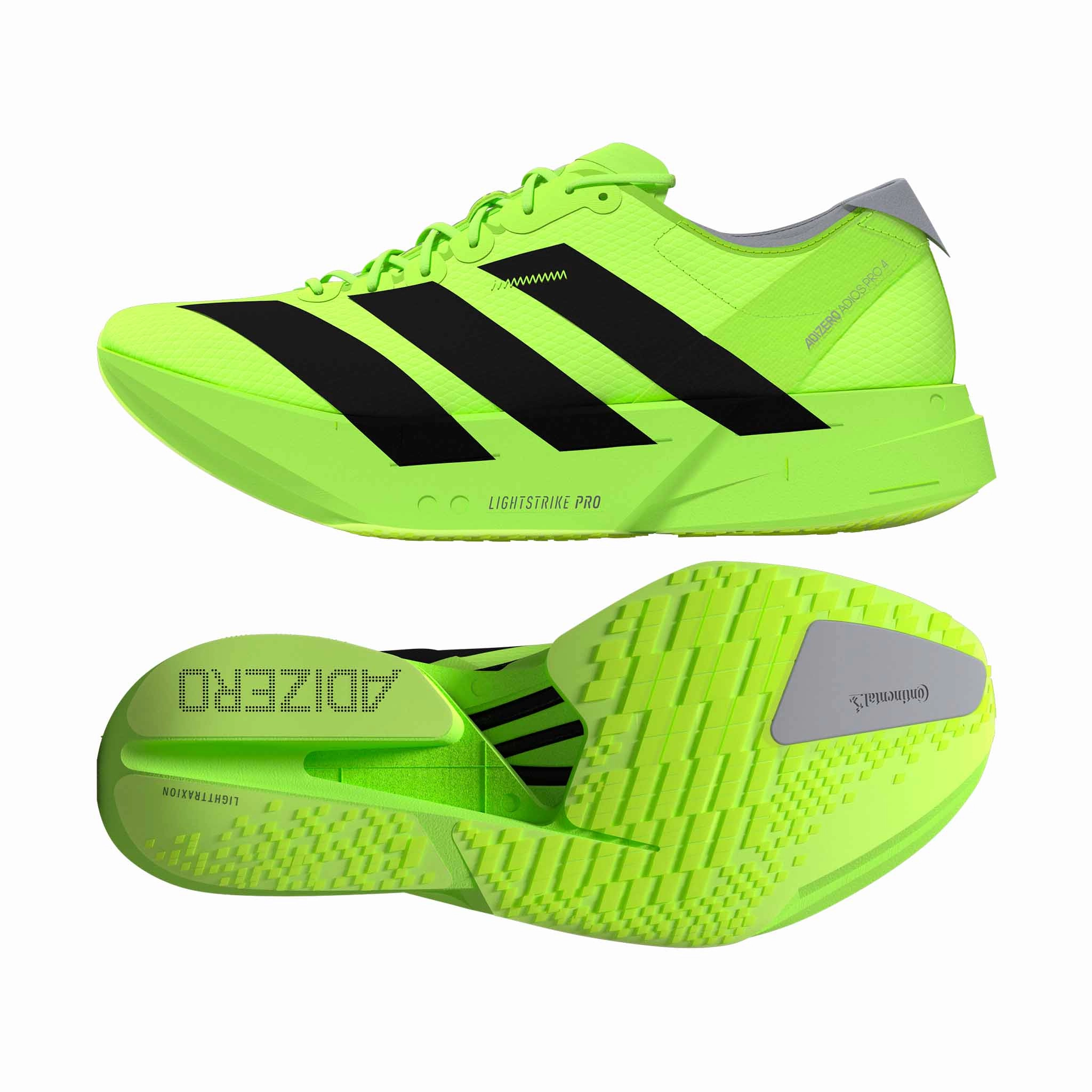 adidas | Women's Adizero Adios Pro 4 Running Shoes - Lucid Lemon Adidas Biking Shoes