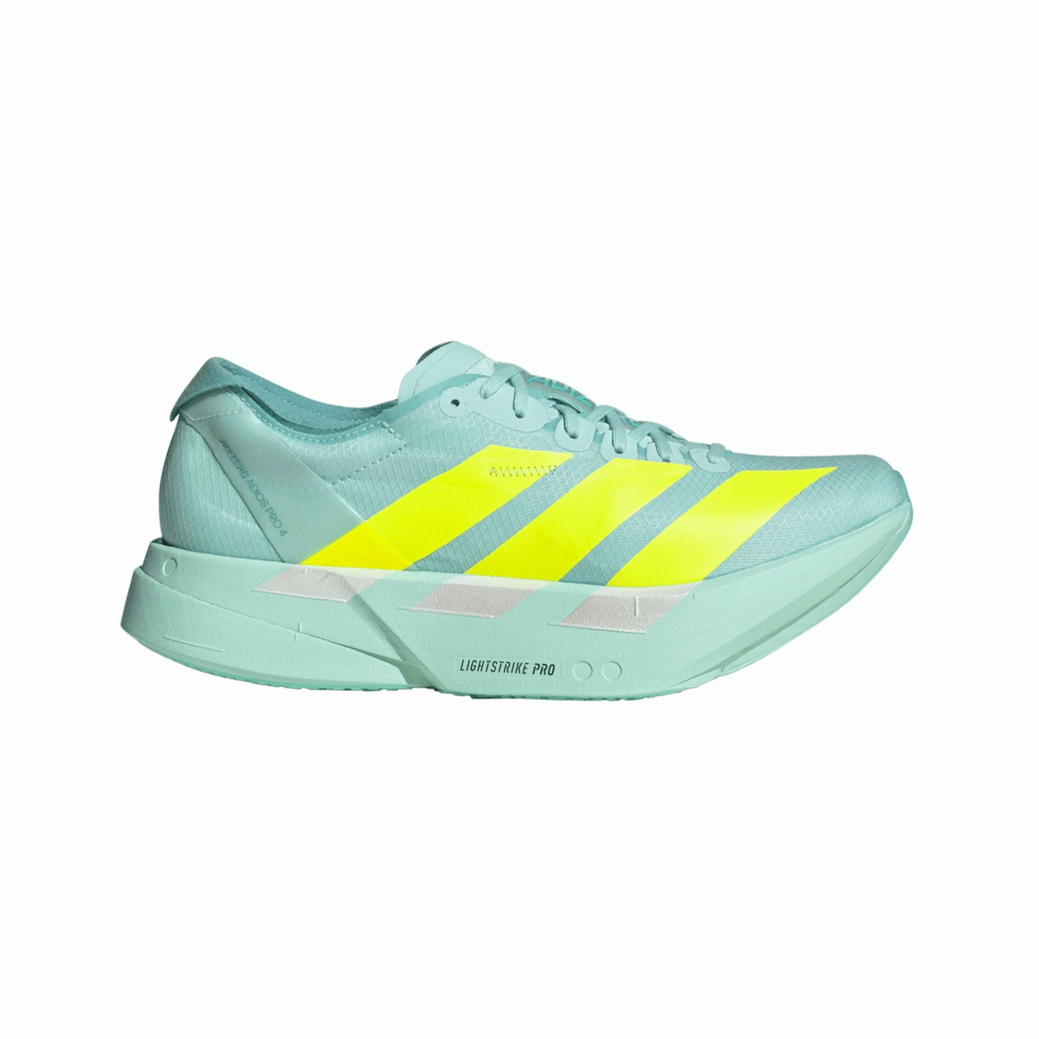 Adidas Climalite Shoes adidas | Women's Adizero Adios Pro 4 Running Shoes - Semi Flash Aqua/Lucid Lemon/Mint Ton