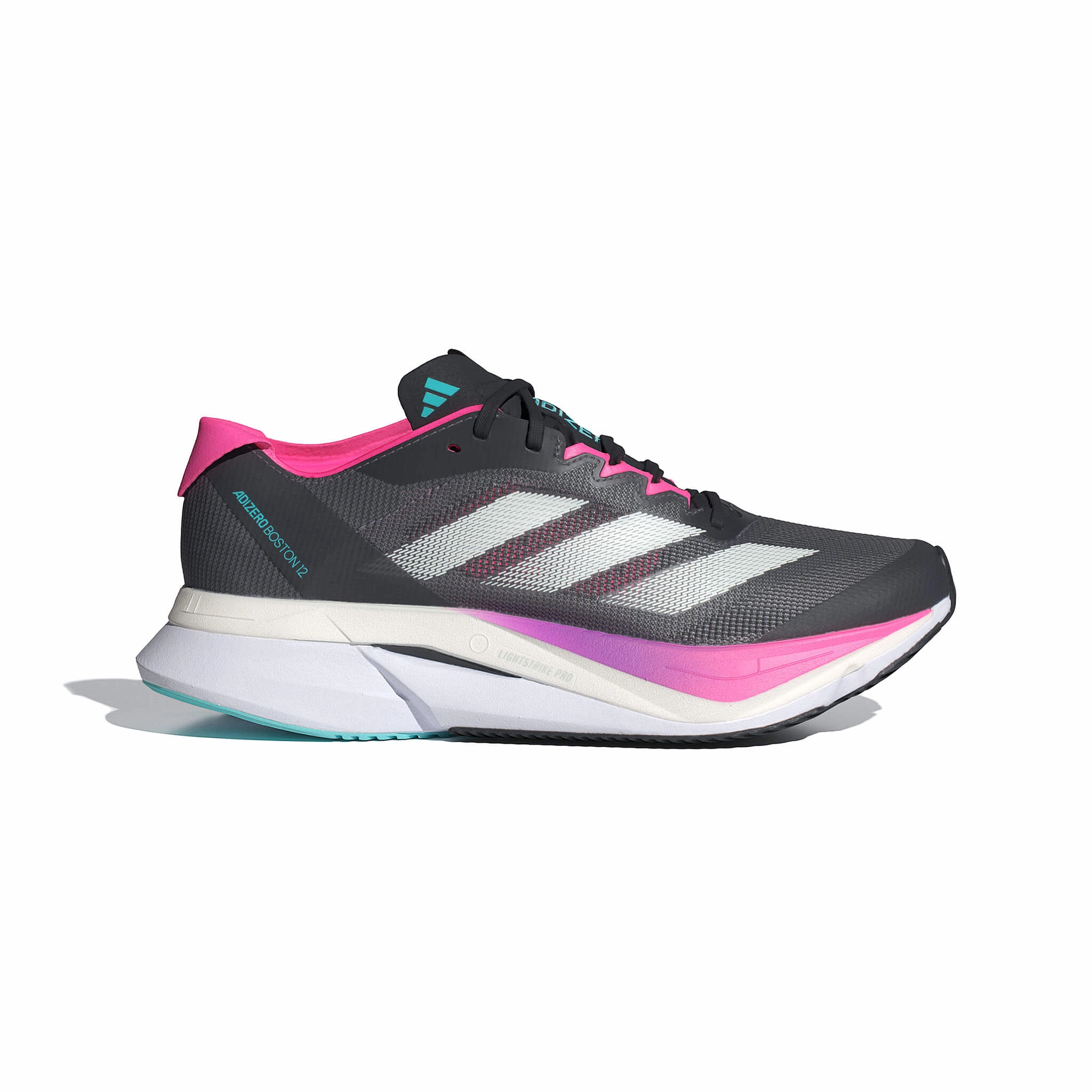 Light Adidas Shoes adidas | Women's Adizero Boston 12 Running Shoes - Grey Five