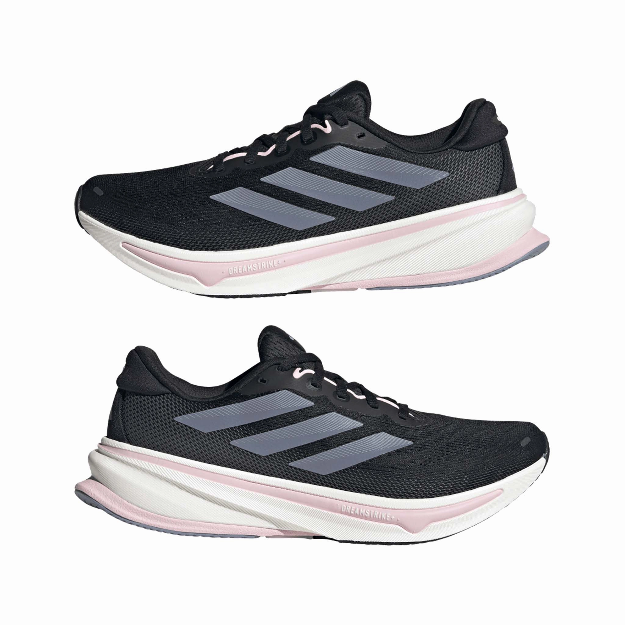adidas | Women's Supernova Rise 2 Running Shoes - Core Black/Silver Violet/Clear Pink New Shoes Adidas Football
