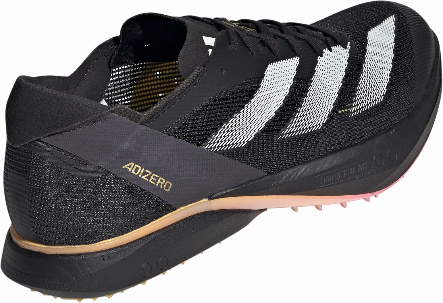 adidas Adizero Avanti Running Spikes - Black Barricade Tennis Shoes Adidas