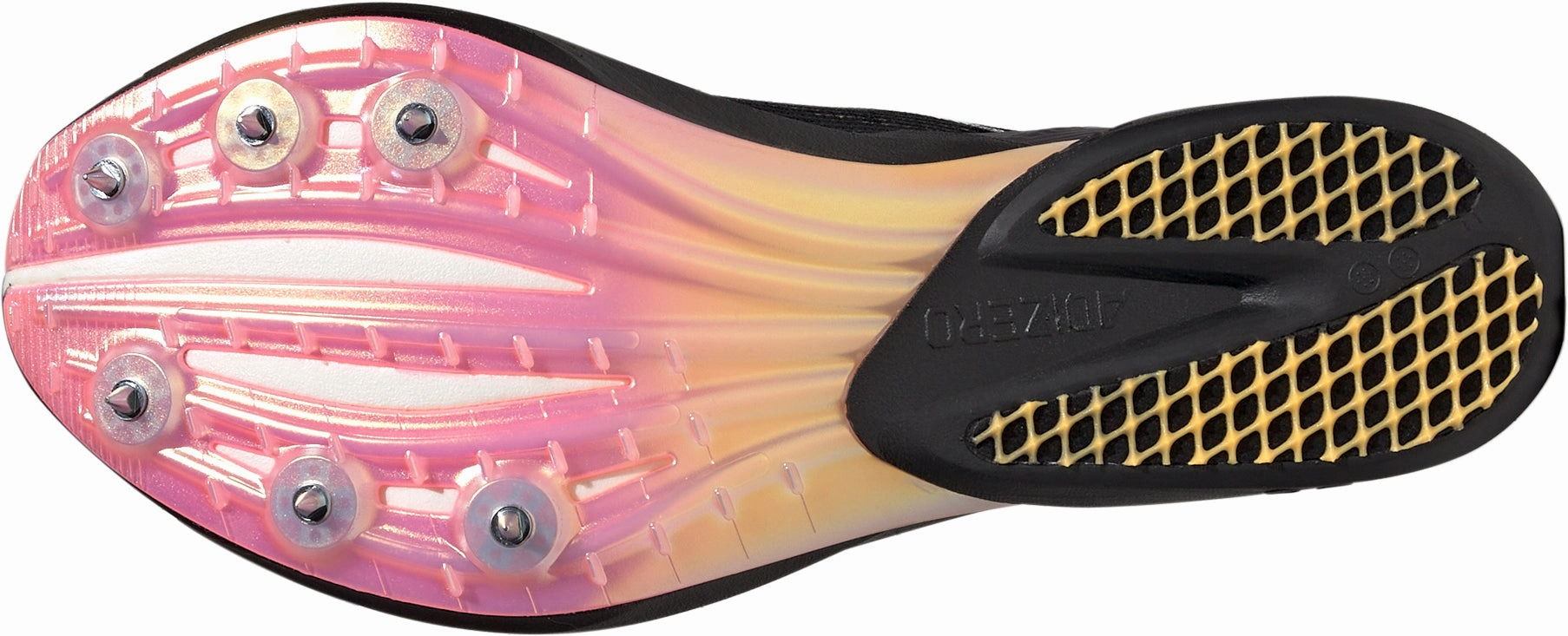 adidas Adizero Avanti Running Spikes - Black Adidas Shoes Mesh