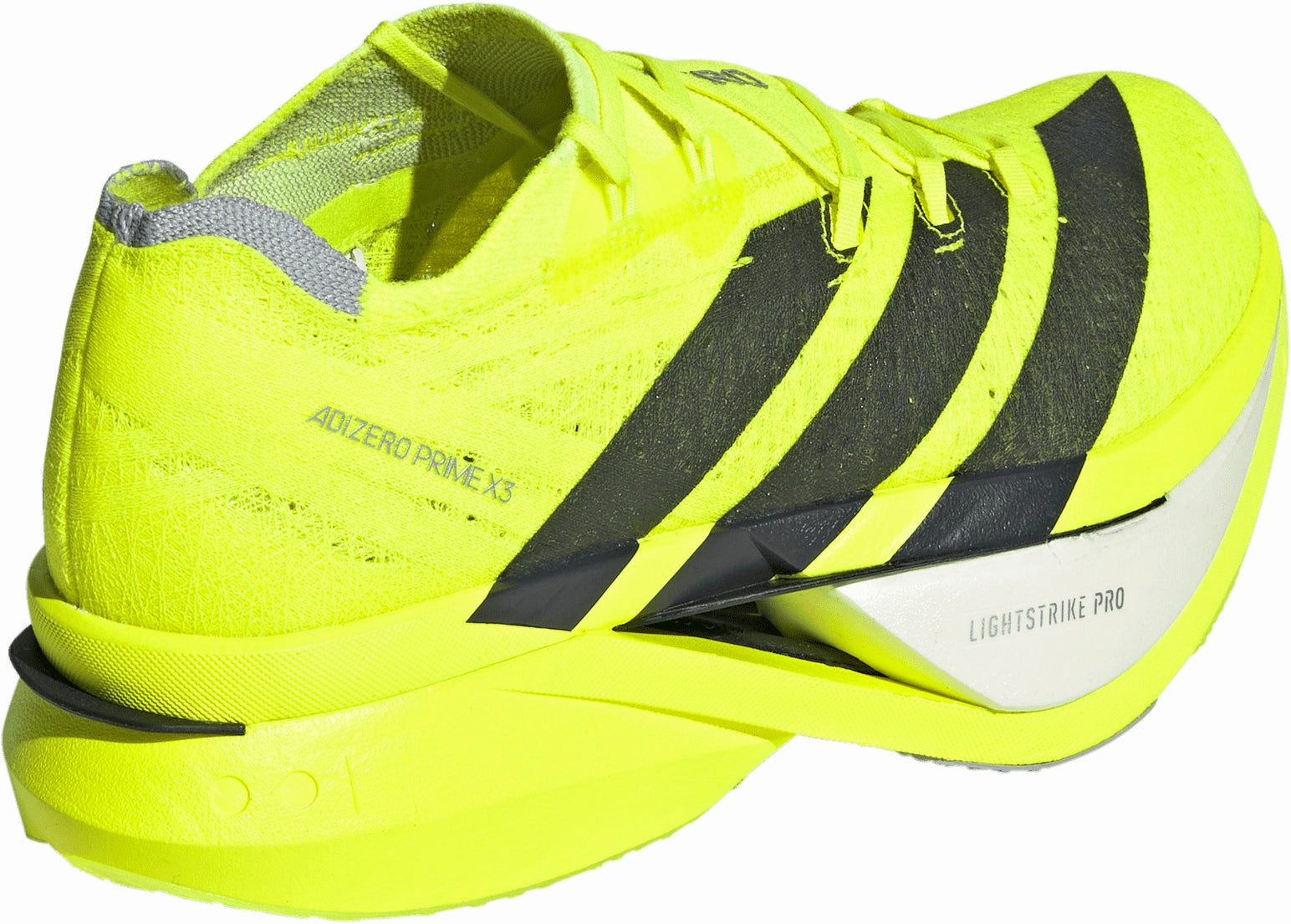 adidas Adizero Prime X3 Strung Running Shoes - Yellow Adidas Equipment Running Shoes