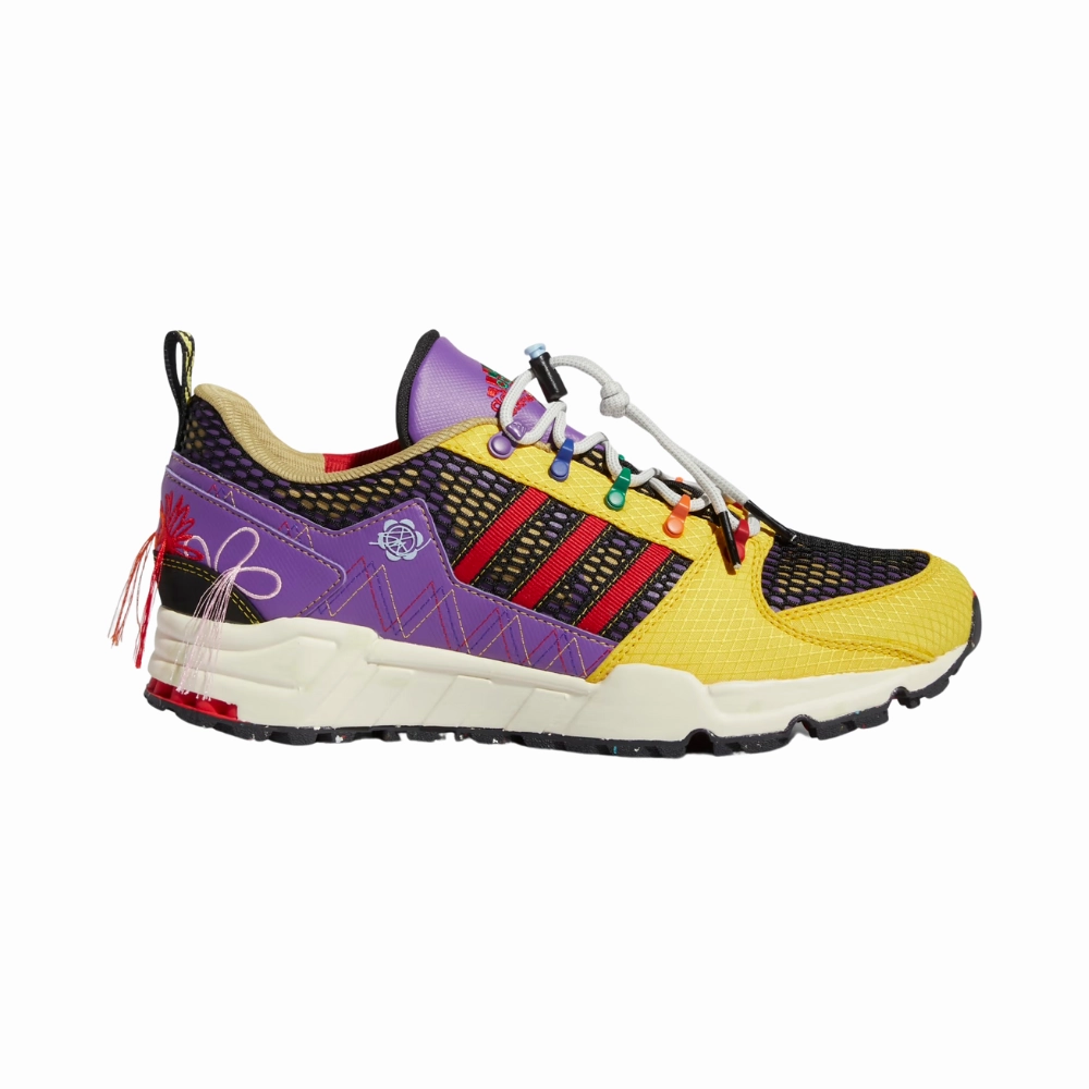 Golf Shoes Adidas Adipure Adidas EQT Support 93 Sean Wotherspoon Bold Gold Red Active Purple