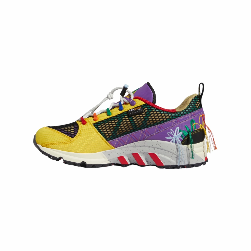 Adidas EQT Support 93 Sean Wotherspoon Bold Gold Red Active Purple Adidas Ultraboost Spikeless Golf Shoes