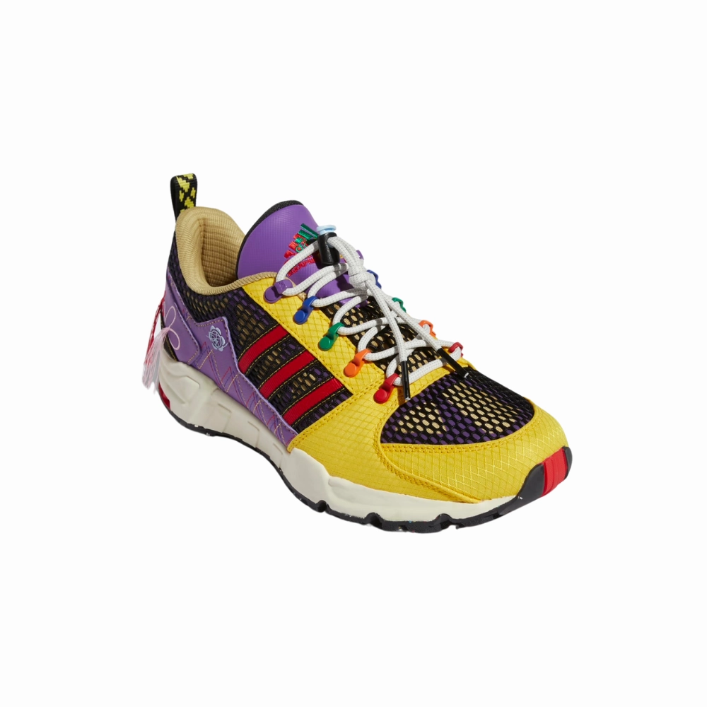 Adidas EQT Support 93 Sean Wotherspoon Bold Gold Red Active Purple Adidas Shoes No Tie