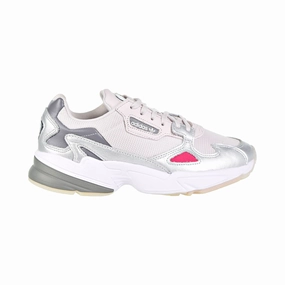 Adidas Originals Falcon Women's Shoes Orchid Tint/Orchid Tint/Silver Metallic Running Shoe On Sale