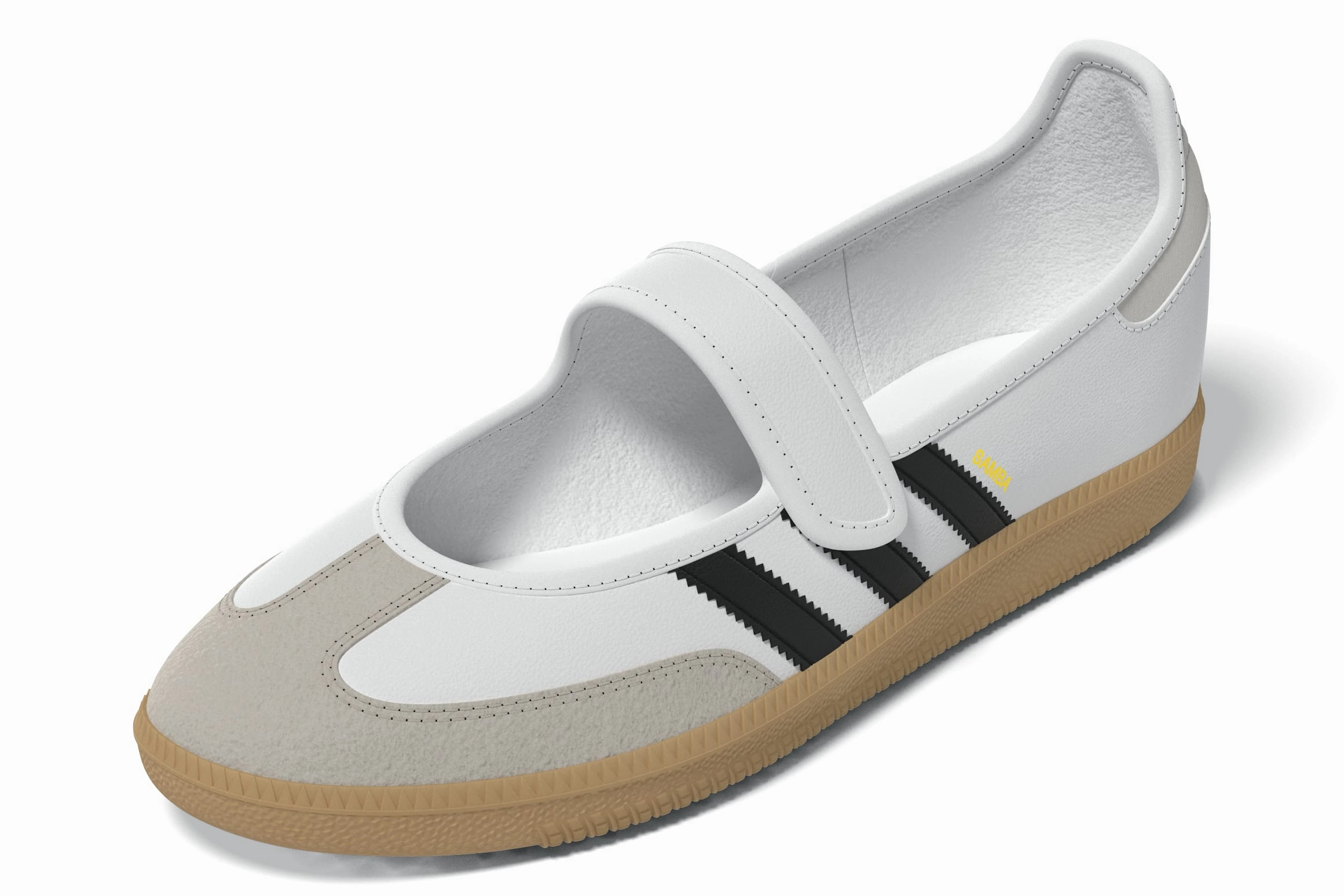 Adidas Stella Mccartney Shoes Tennis ADIDAS SAMBA JANE W FTWWHT/ALUMIN/CBLACK JR1402