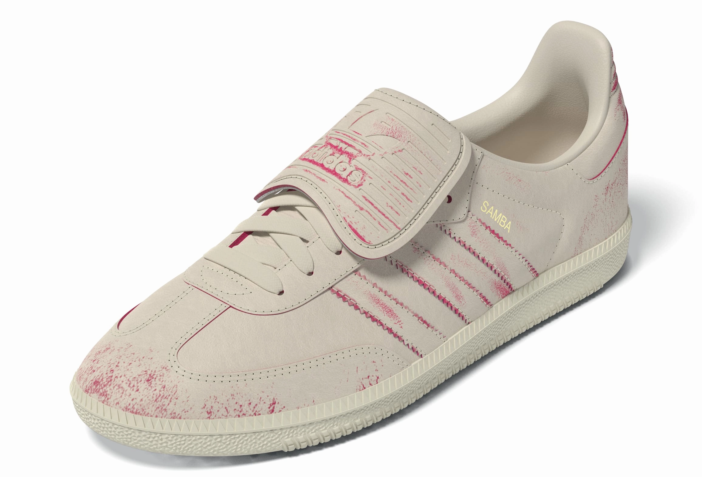 ADIDAS SAMBA LT Women CREWHT/CREWHT/SHOPNK JR5998 Tennessee Volunteers Adidas Shoes