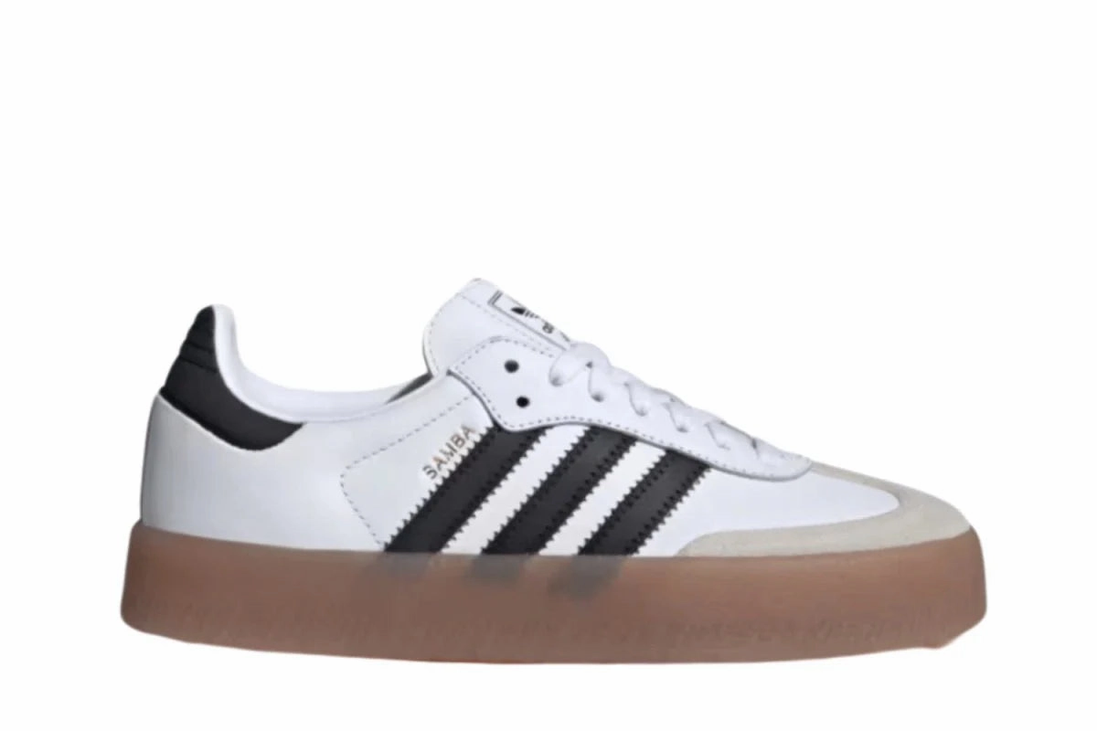 Adidas Sambae Cloud White Silver Metallic Gold Branco Adidas Shoes For Free