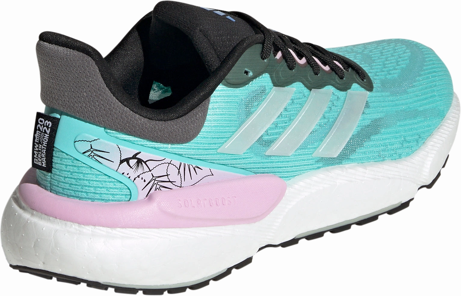 adidas Solar Boost 5 Womens Running Shoes - Blue Adidas War Shoes