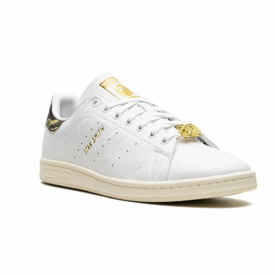 Adidas Cloudfoam Shoes Adidas Stan Smith Bape 30th Anniversary White Cloud White