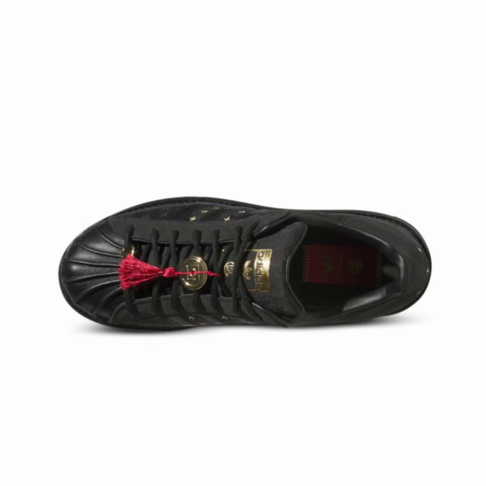 Adidas Superstar CLOT by Edison Chen Chinese New Year Core Black Carbon Gold Metallic Adidas X Speedflow 3 Indoor Soccer Shoes