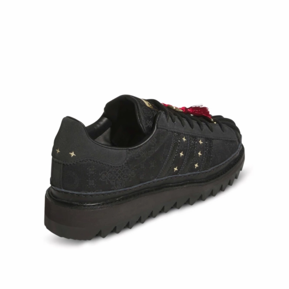 Adidas Court Shoes Adidas Superstar CLOT by Edison Chen Chinese New Year Core Black Carbon Gold Metallic