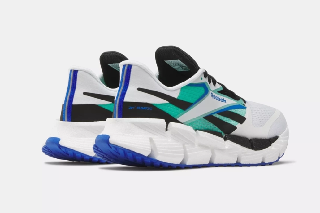 Reebok Mens Floatzig 1 - Ftwr White/Black/Cyber Mint (100206594 100) Good Running And Lifting Shoes