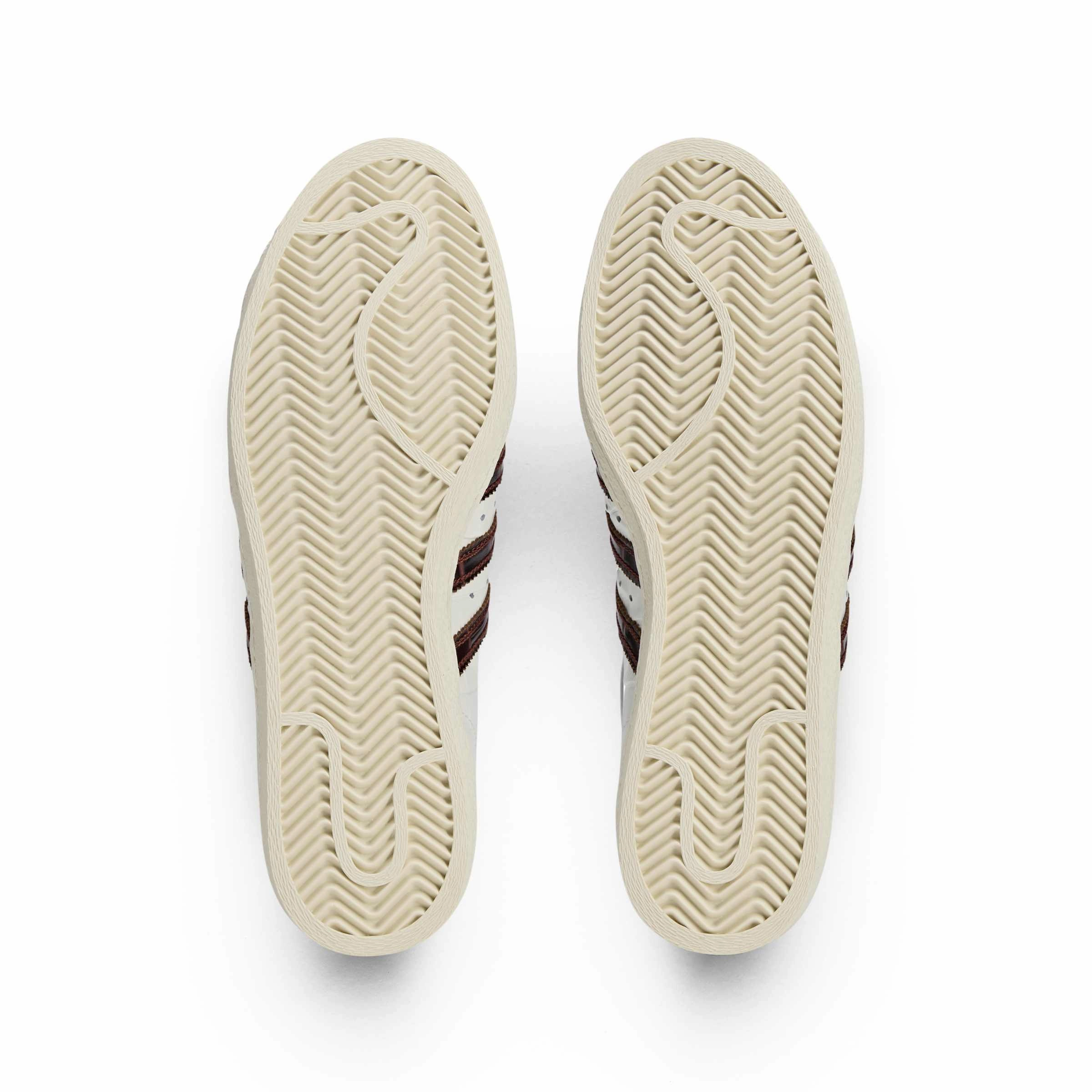 ADIDAS WB SUPERSTAR WONWHT/FOXBRN/WONWHI/ KH8797 Ohio State Adidas Shoes