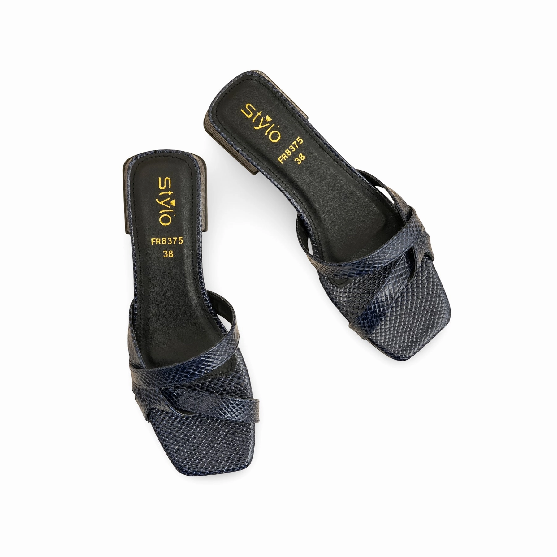 Navy Formal Slipper FR8375 Dunkin Slippers