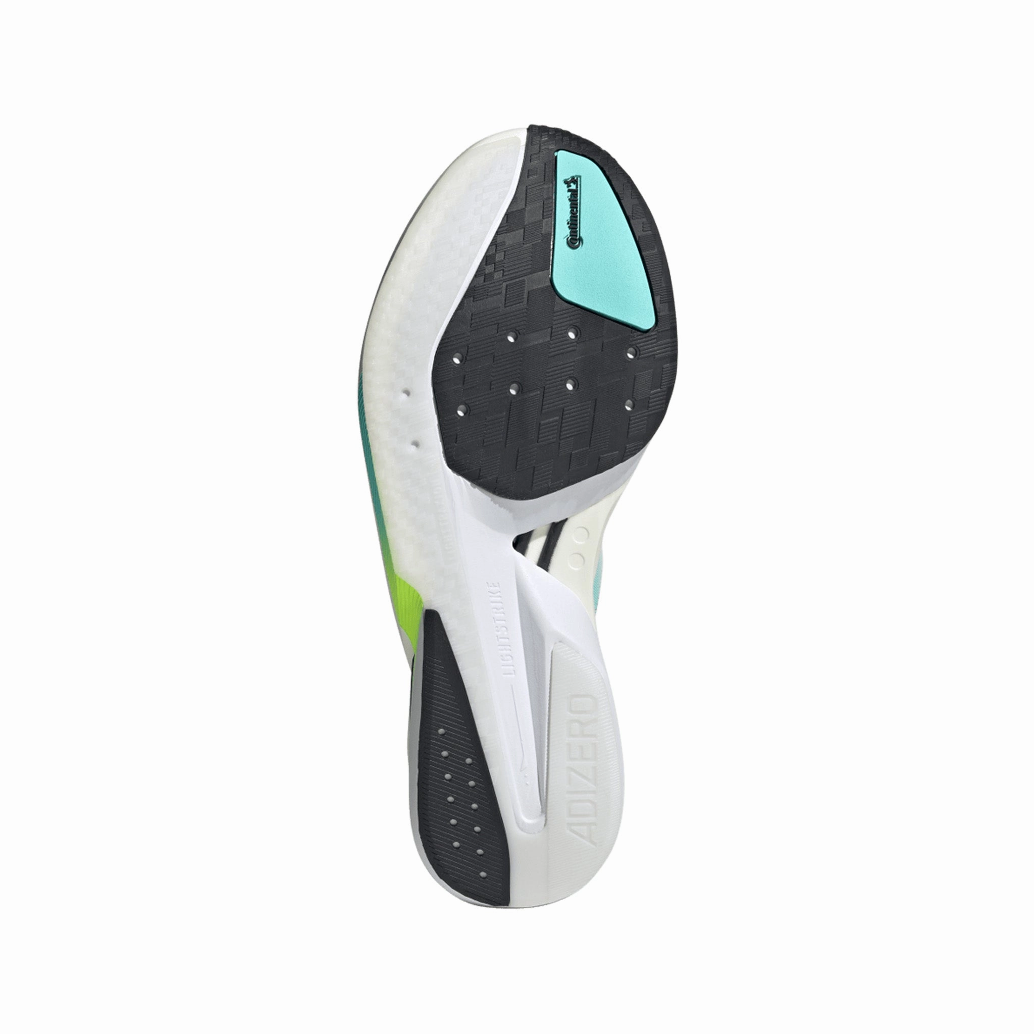 Adidas Knit Shoes adidas | Men's Adizero Boston 13 Running Shoes - Flash Aqua/Ftwr White/Lucid Lemon