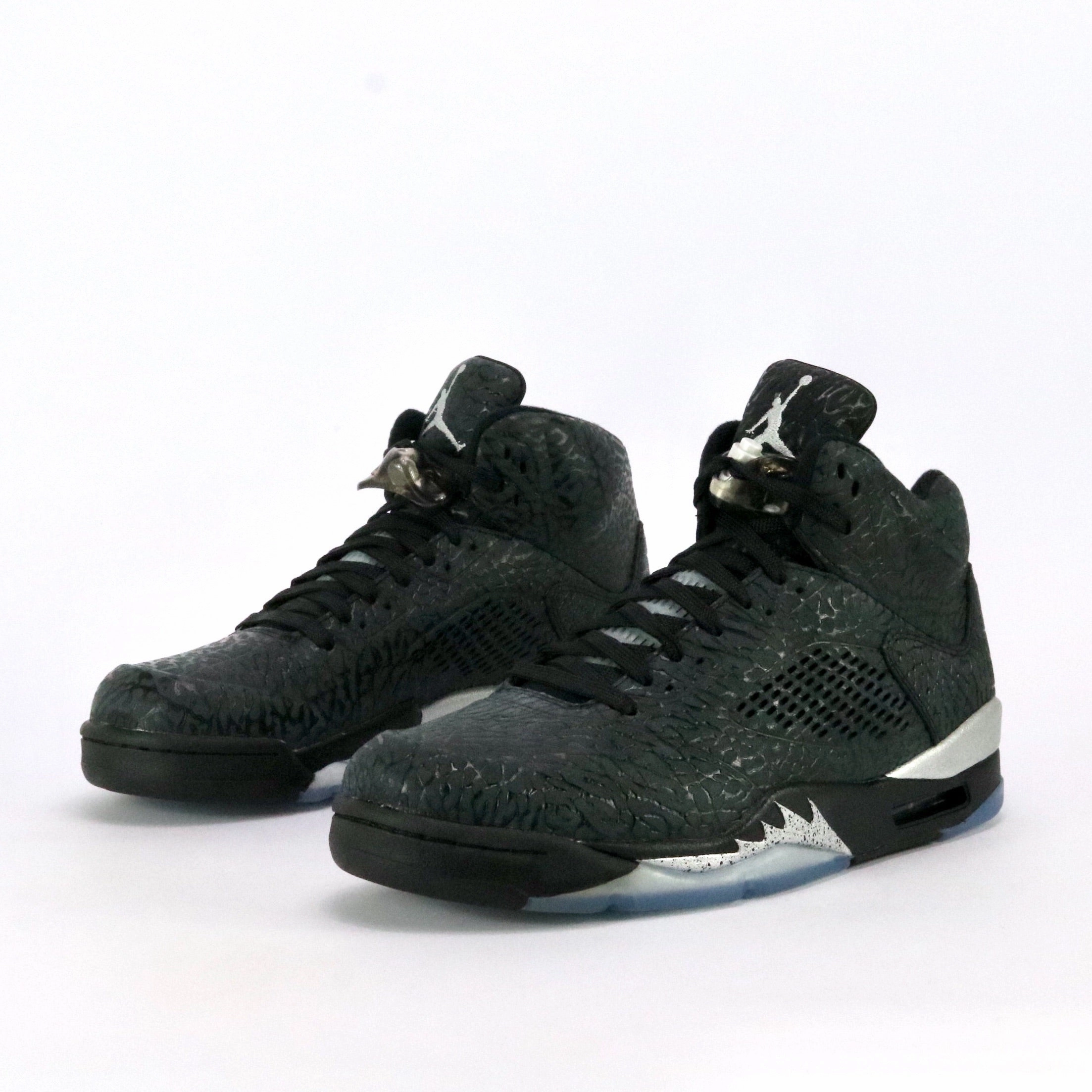 Air Jordan 3LAB5 Black Metallic Silver Asics Japan