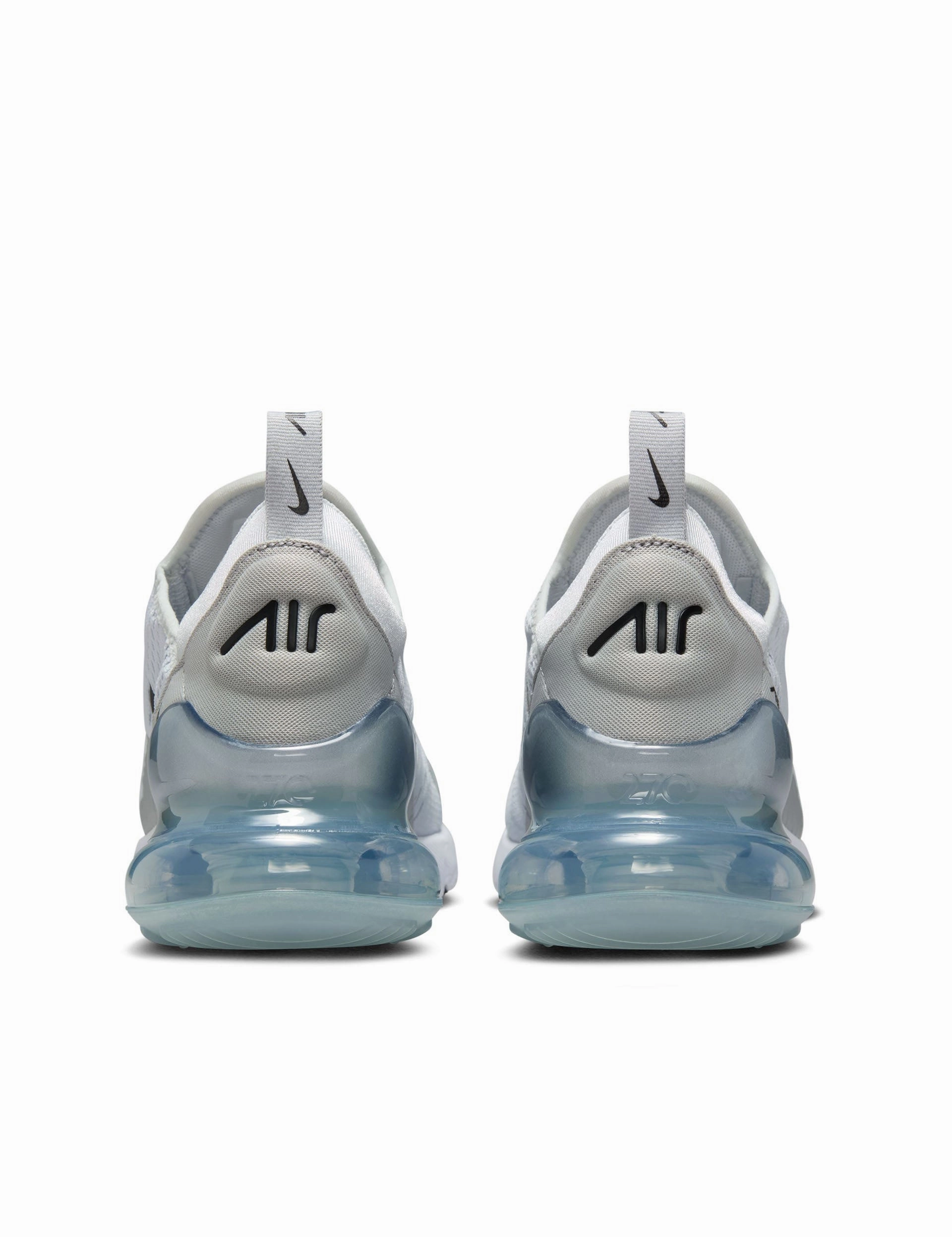Best Asics Shoes 2024 Air Max 270 Shoes - Pure Platinum/Black/Light Smoke Grey